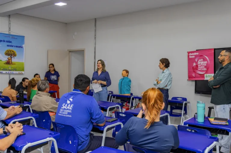 Prefeitura de São Gabriel do Oeste promove capacitação em prevenção e combate a incêndios para servidores municipais